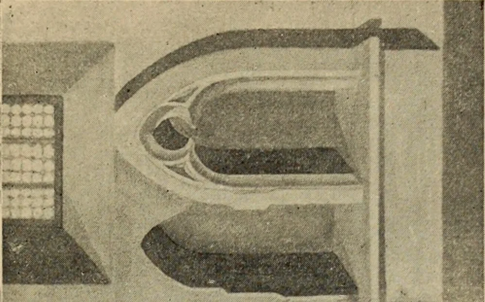 An illustration from Beiträge zur Kunstgeschichte Siebenbürgens, 1914, leaf 392