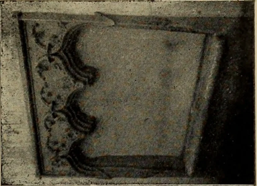An illustration from Beiträge zur Kunstgeschichte Siebenbürgens, 1914, leaf 394
