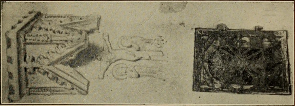 An illustration from Beiträge zur Kunstgeschichte Siebenbürgens, 1914, leaf 398
