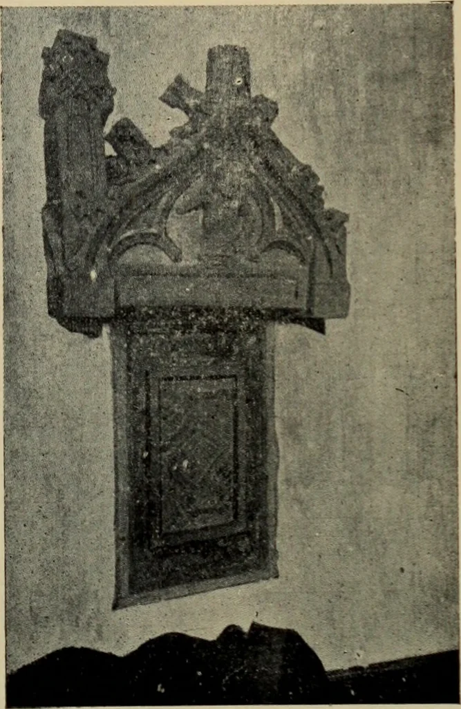An illustration from Beiträge zur Kunstgeschichte Siebenbürgens, 1914, leaf 404
