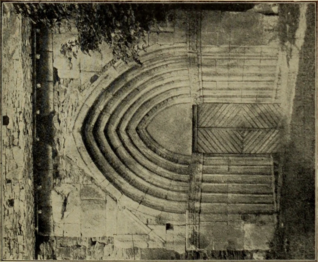 An illustration from Beiträge zur Kunstgeschichte Siebenbürgens, 1914, leaf 422