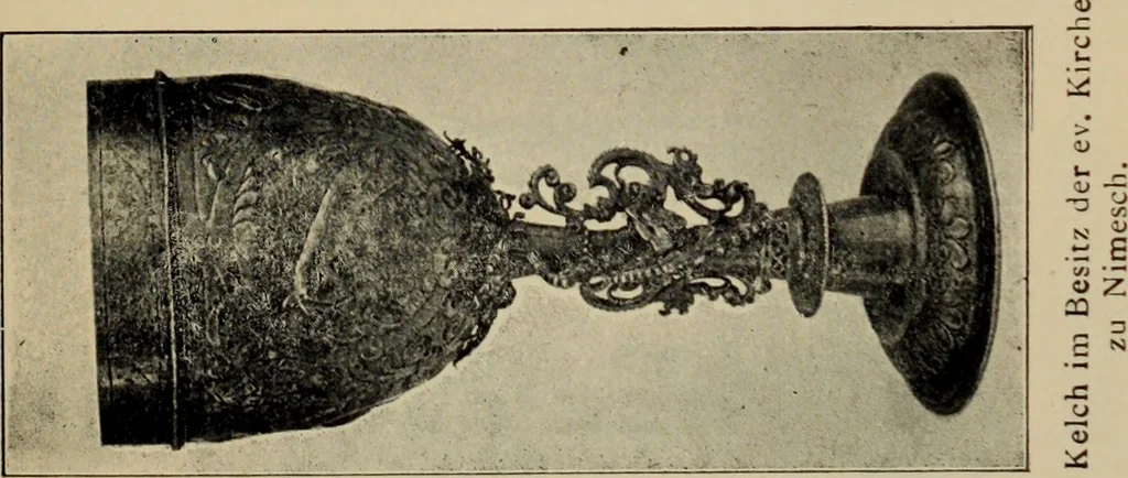 An illustration from Beiträge zur Kunstgeschichte Siebenbürgens, 1914, leaf 456