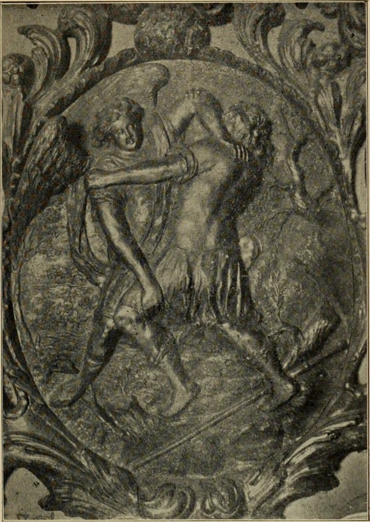 An illustration from Beiträge zur Kunstgeschichte Siebenbürgens, 1914, leaf 466