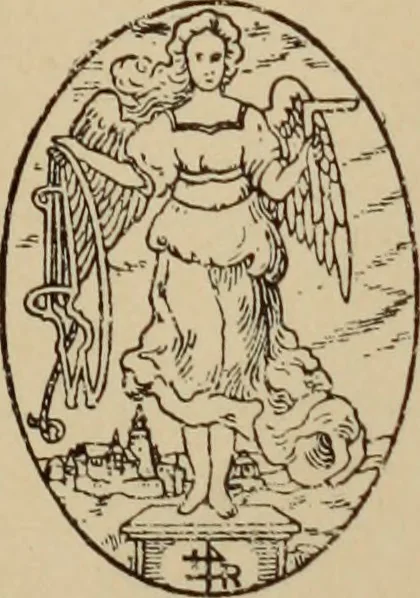 An illustration from Beiträge zur Kunstgeschichte Siebenbürgens, 1914, leaf 6
