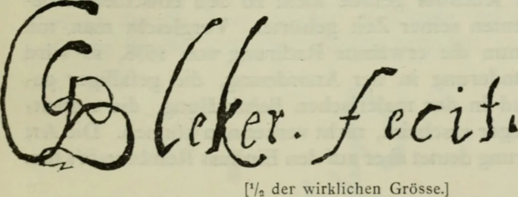 An illustration from Beiträge zur niederländischen Kunstgeschichte, 1882, leaf 238