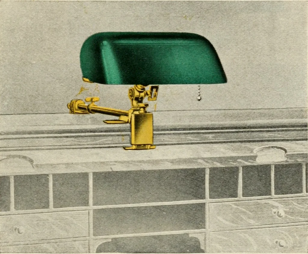 An illustration from Be kind to your eyes : read and write with Emeralite., 1916, leaf 10