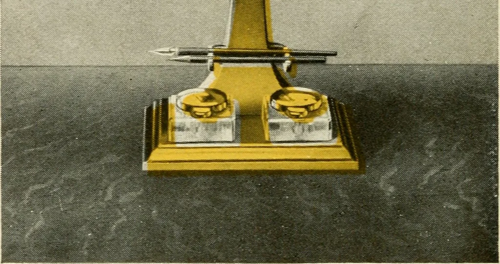 An illustration from Be kind to your eyes : read and write with Emeralite., 1916, leaf 19