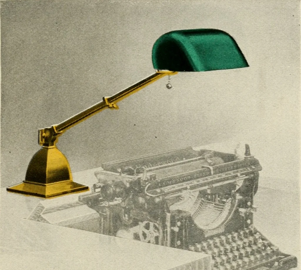 An illustration from Be kind to your eyes : read and write with Emeralite., 1916, leaf 20