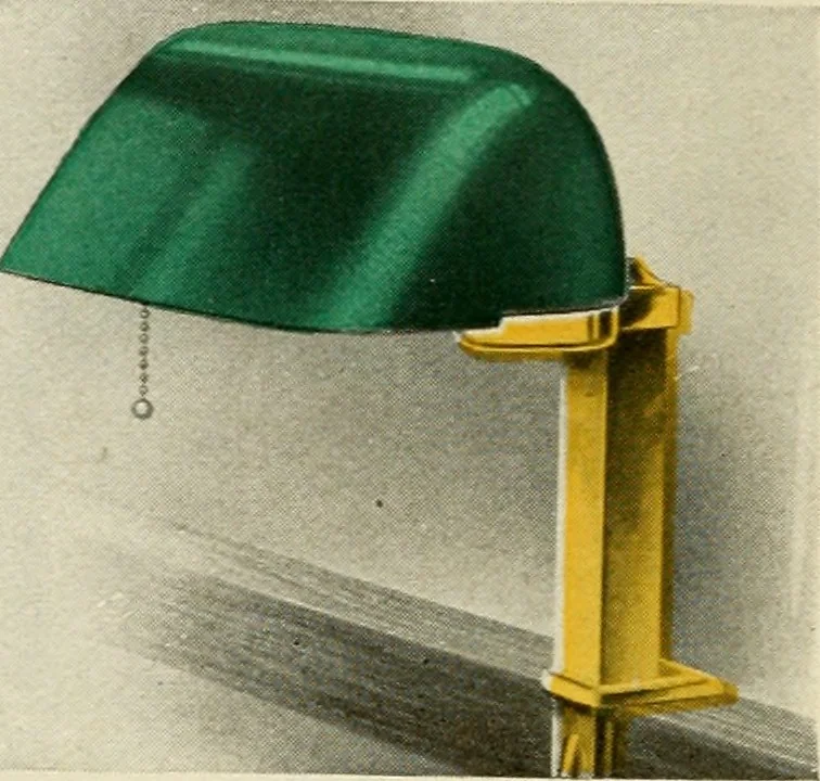 An illustration from Be kind to your eyes : read and write with Emeralite., 1916, leaf 23