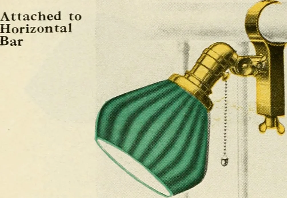 An illustration from Be kind to your eyes : read and write with Emeralite., 1916, leaf 25