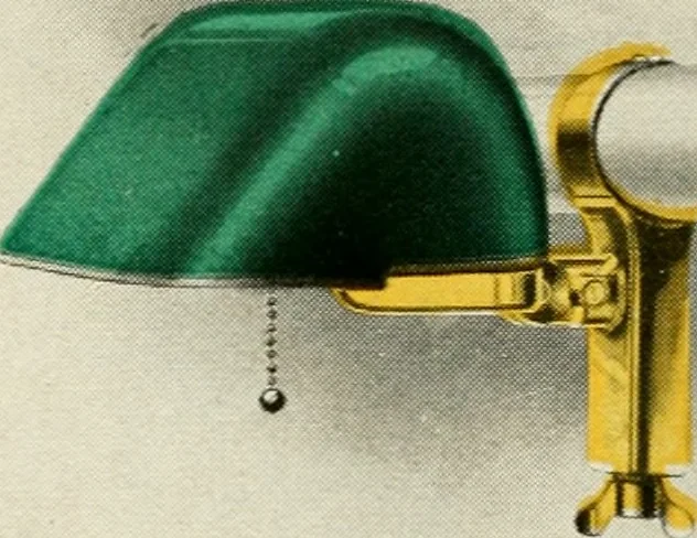 An illustration from Be kind to your eyes : read and write with Emeralite., 1916, leaf 27