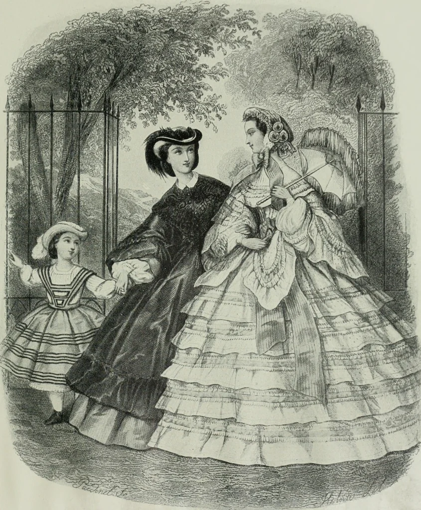 An illustration from Bekleidungskunst und Mode, 1918, leaf 138