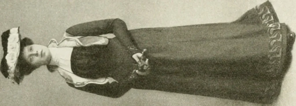 An illustration from Bekleidungskunst und Mode, 1918, leaf 181