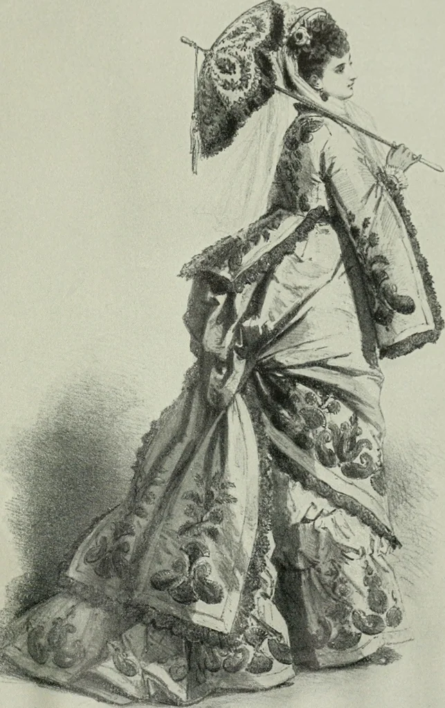 An illustration from Bekleidungskunst und Mode, 1918, leaf 184