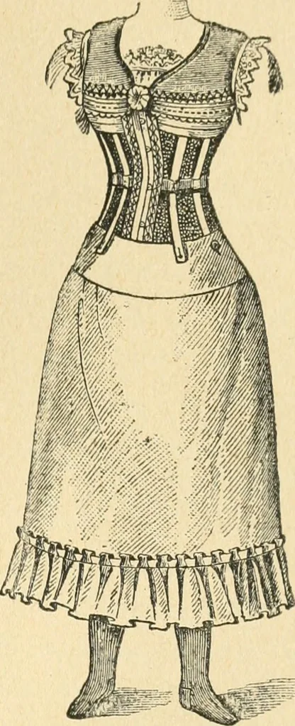 An illustration from Bekleidungskunst und Mode, 1918, leaf 186