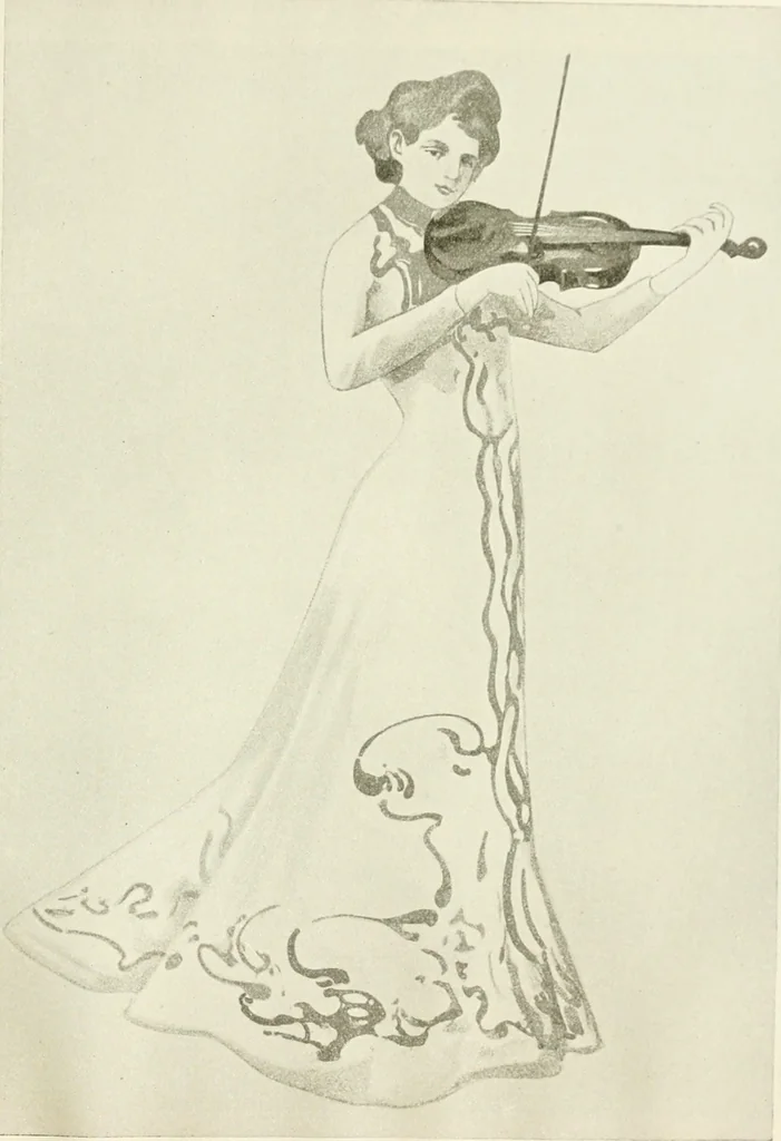 An illustration from Bekleidungskunst und Mode, 1918, leaf 204