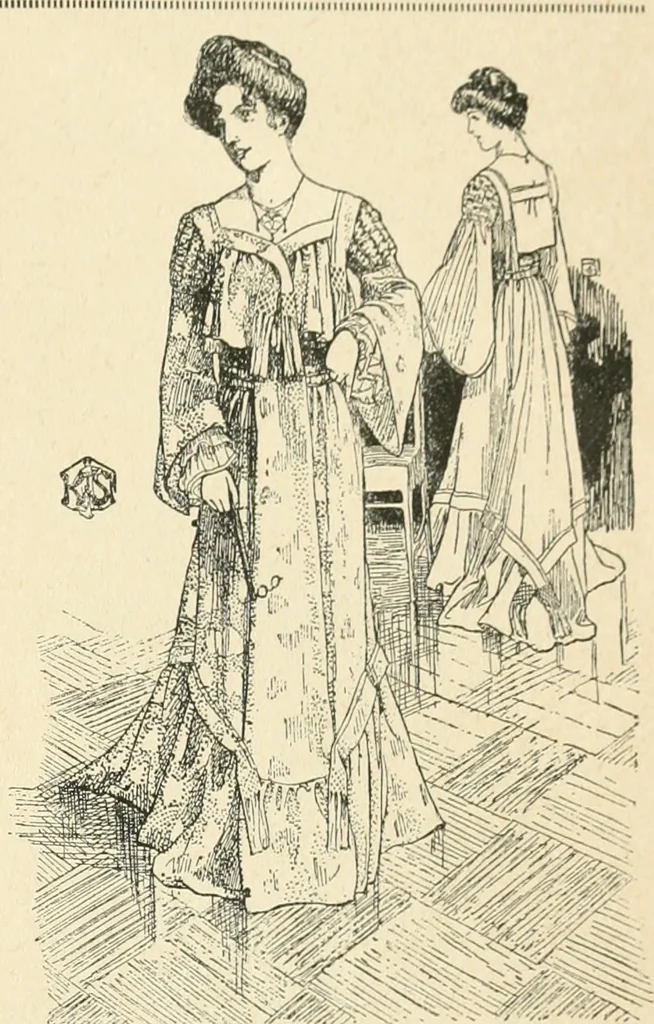An illustration from Bekleidungskunst und Mode, 1918, leaf 208