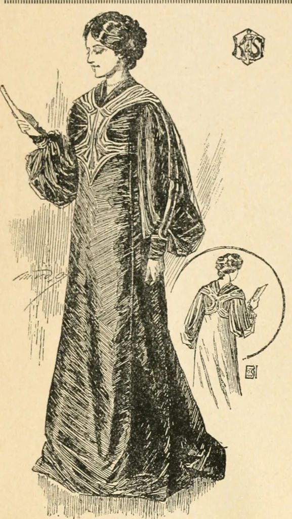 An illustration from Bekleidungskunst und Mode, 1918, leaf 209