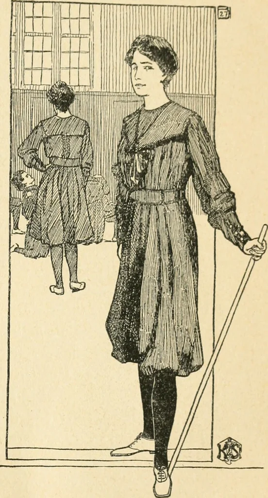 An illustration from Bekleidungskunst und Mode, 1918, leaf 210