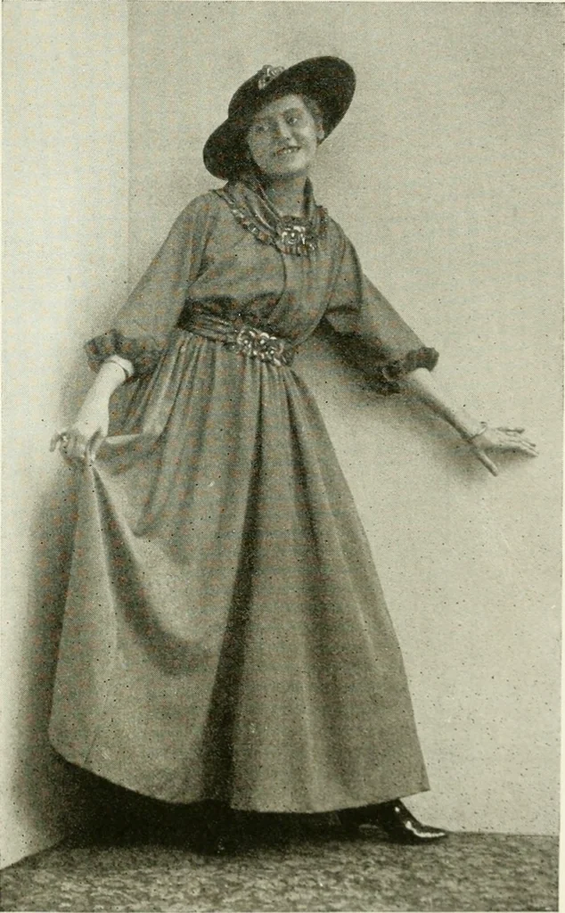 An illustration from Bekleidungskunst und Mode, 1918, leaf 224