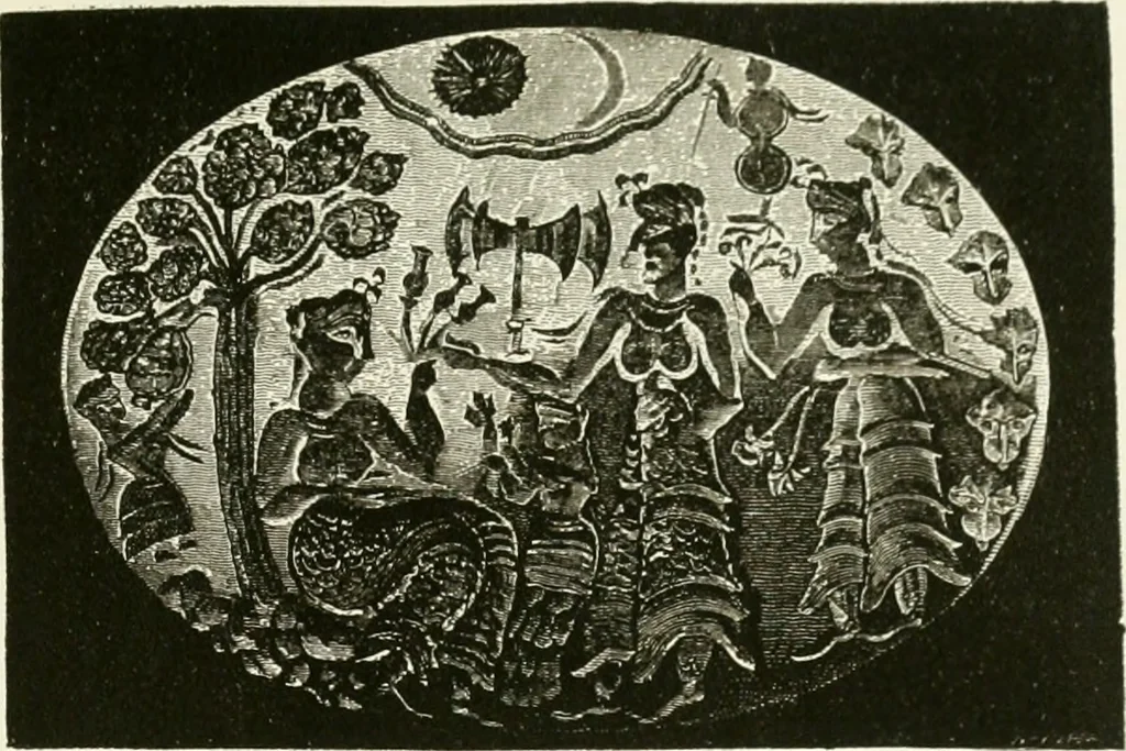 An illustration from Bekleidungskunst und Mode, 1918, leaf 54