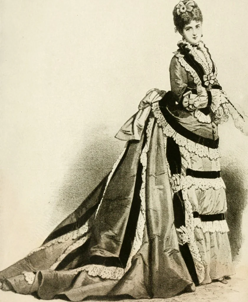 An illustration from Bekleidungskunst und Mode, 1918, leaf 7