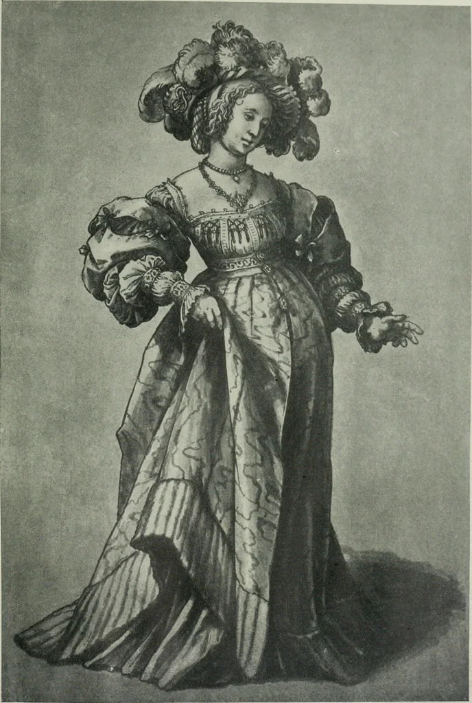 An illustration from Bekleidungskunst und Mode, 1918, leaf 72