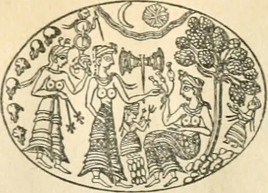 An illustration from Bekleidungskunst und Mode, 1918, leaf 75