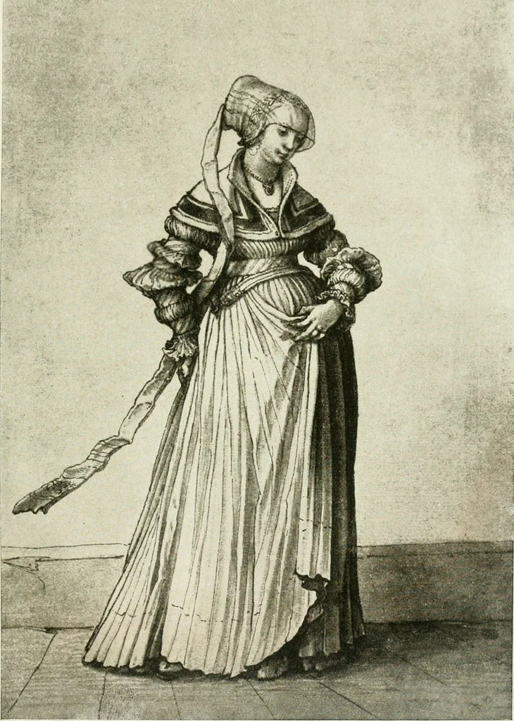 An illustration from Bekleidungskunst und Mode, 1918, leaf 82