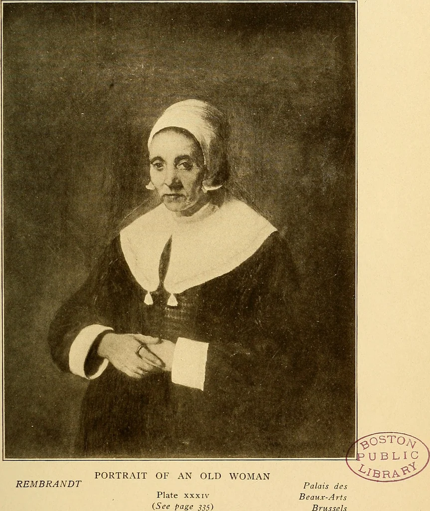 An illustration from The Belgian galleries : being a history of the Flemish school of painting, illuminated and demonstrated by critical descriptions of the great paintings in Bruges, Antwerp, Ghent, Brussels and other Belgian cities, 1912, leaf 338