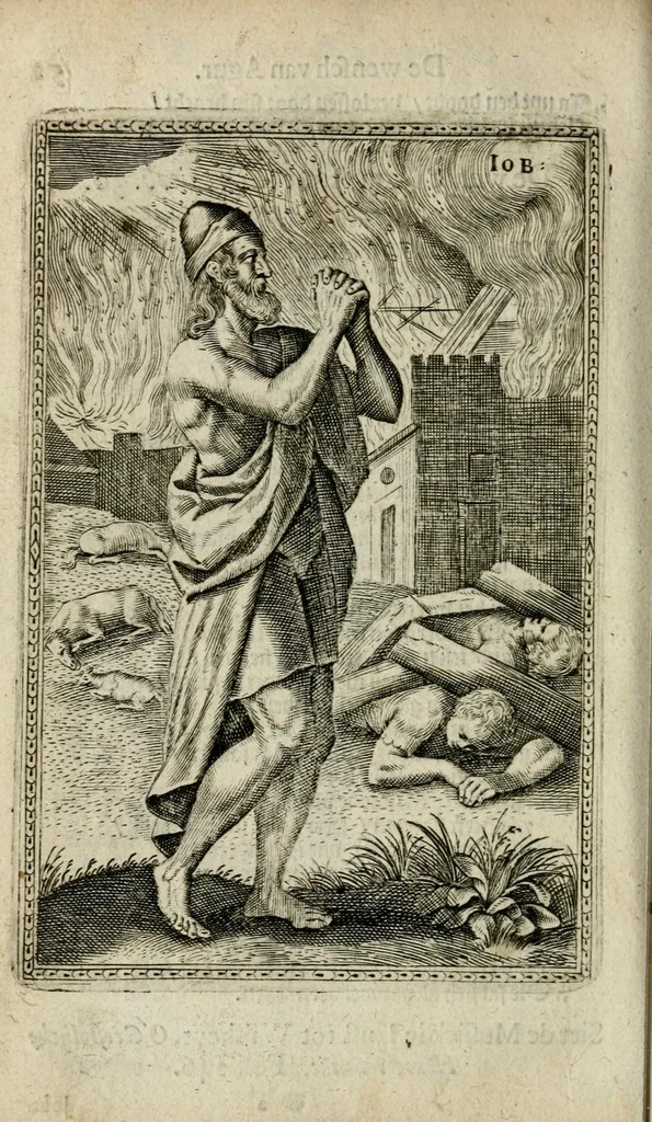 An illustration from Bellerophon, of, Lust tot wysheyt : door sinne-beelden leerlijck vertoont : waer by gevoegt zijn de vrolijcke stemmen, of, stichtige en vermaeckelijcke liedekens en dicten, genomen uyt de geoorolofde vrolickheyd, tot opweckinge der goede zeden : waer by noch konnen gebonden werden, het tweede deel Urania of hemel-sang, als mede het derde deel, Ghesang der Zeden, van den selfden auteur ..., 1695, leaf 342
