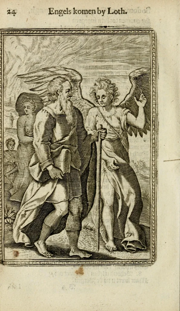 An illustration from Bellerophon, of, Lust tot wysheyt : door sinne-beelden leerlijck vertoont : waer by gevoegt zijn de vrolijcke stemmen, of, stichtige en vermaeckelijcke liedekens en dicten, genomen uyt de geoorolofde vrolickheyd, tot opweckinge der goede zeden : waer by noch konnen gebonden werden, het tweede deel Urania of hemel-sang, als mede het derde deel, Ghesang der Zeden, van den selfden auteur ..., 1695, leaf 538