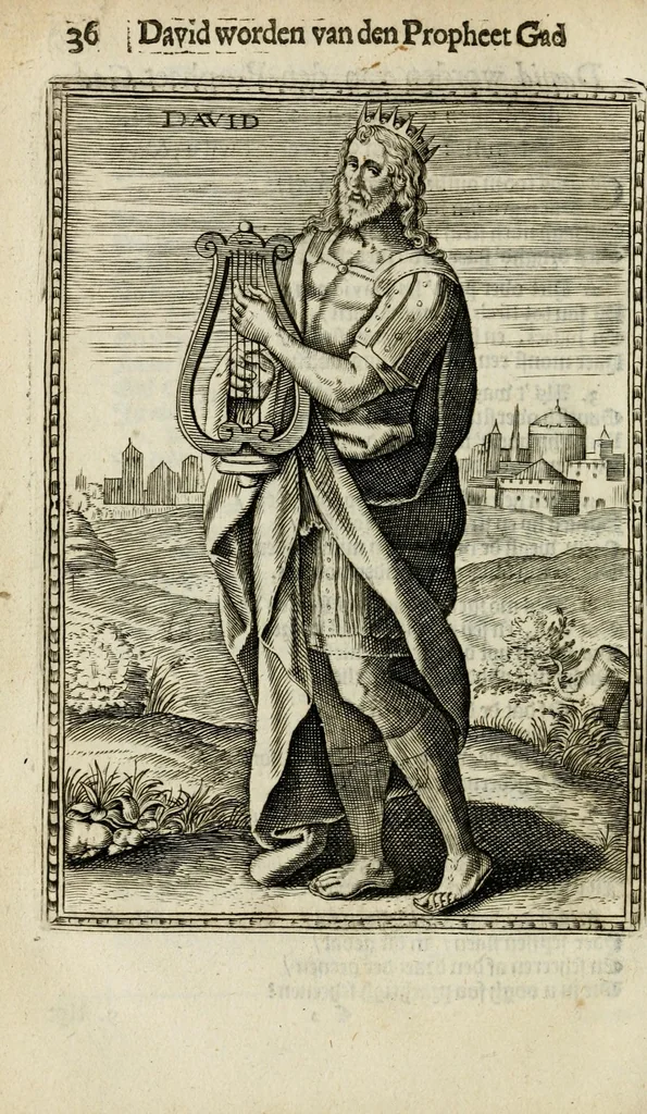 An illustration from Bellerophon, of, Lust tot wysheyt : door sinne-beelden leerlijck vertoont : waer by gevoegt zijn de vrolijcke stemmen, of, stichtige en vermaeckelijcke liedekens en dicten, genomen uyt de geoorolofde vrolickheyd, tot opweckinge der goede zeden : waer by noch konnen gebonden werden, het tweede deel Urania of hemel-sang, als mede het derde deel, Ghesang der Zeden, van den selfden auteur ..., 1695, leaf 550