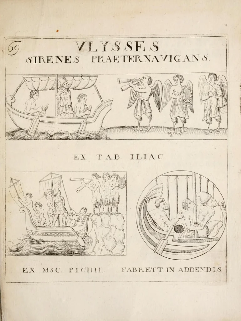 An illustration from Bellum et excidium Trojanum ex antiqvitatum reliqviis, 1699, leaf 173