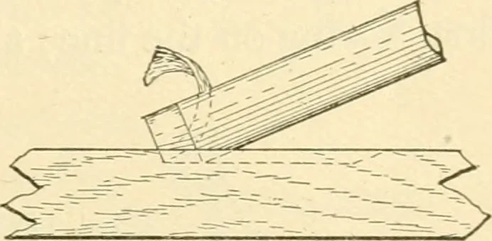 An illustration from Bench work in wood; a course of study and practice designed for the use of schools and colleges, 1905, leaf 102