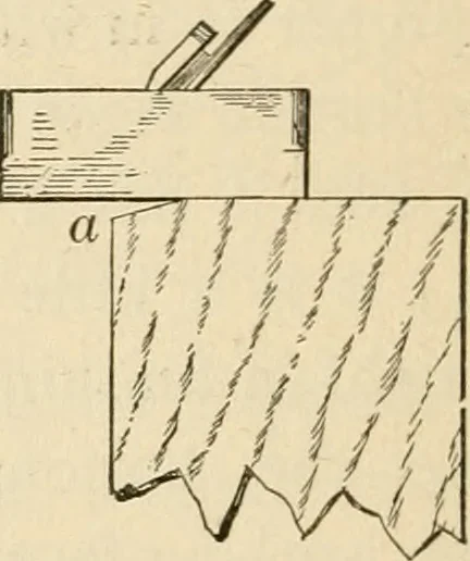 An illustration from Bench work in wood; a course of study and practice designed for the use of schools and colleges, 1905, leaf 115