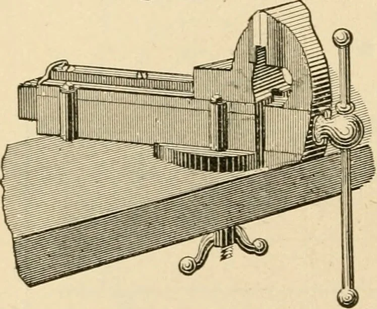 An illustration from Bench work in wood; a course of study and practice designed for the use of schools and colleges, 1905, leaf 27