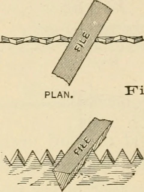 An illustration from Bench work in wood; a course of study and practice designed for the use of schools and colleges, 1905, leaf 59