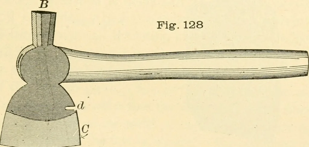 An illustration from Bench work in wood; a course of study and practice designed for the use of schools and colleges, 1905, leaf 80