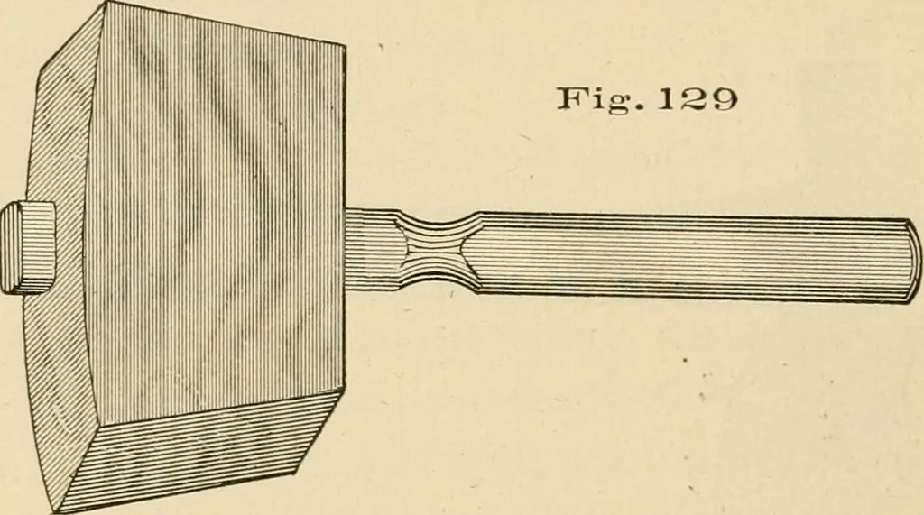 An illustration from Bench work in wood; a course of study and practice designed for the use of schools and colleges, 1905, leaf 81