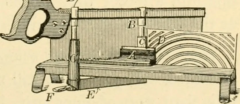 An illustration from Bench work in wood; a course of study and practice designed for the use of schools and colleges, 1905, leaf 82