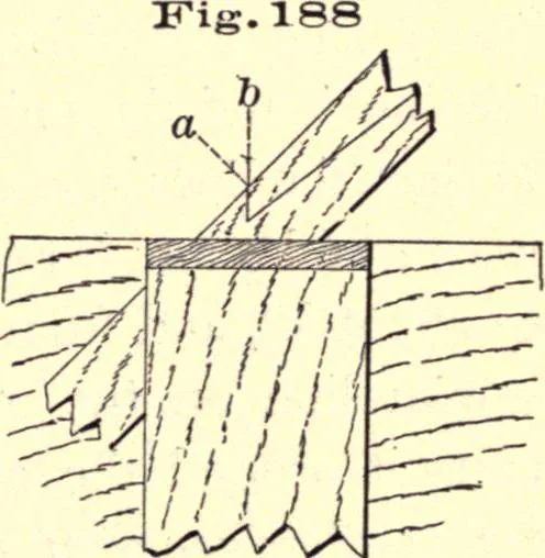 An illustration from Bench work in wood; a course of study and practice designed for the use of schools and colleges, 1888, leaf 116