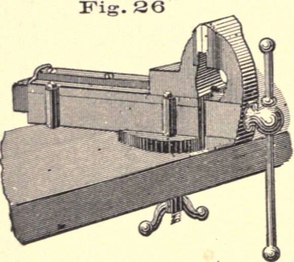 An illustration from Bench work in wood; a course of study and practice designed for the use of schools and colleges, 1888, leaf 21