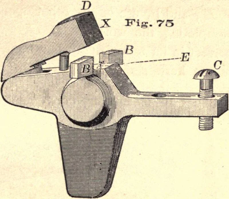 An illustration from Bench work in wood; a course of study and practice designed for the use of schools and colleges, 1888, leaf 50