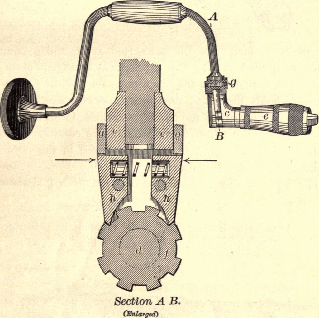 An illustration from Bench work in wood; a course of study and practice designed for the use of schools and colleges, 1888, leaf 70