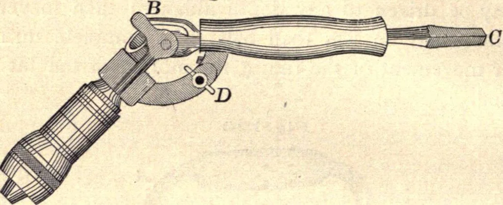 An illustration from Bench work in wood; a course of study and practice designed for the use of schools and colleges, 1888, leaf 71