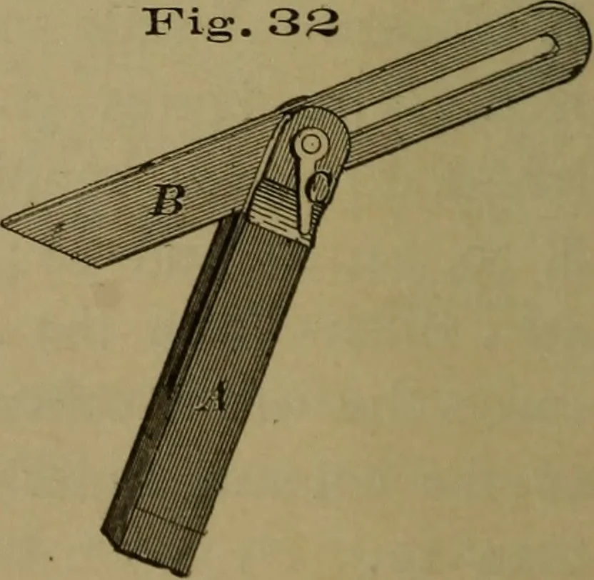 An illustration from Bench work in wood: a course of study and practice designed for the use of schools and colleges, 1902, leaf 29