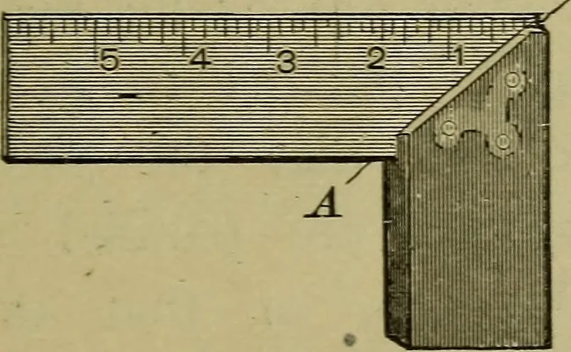An illustration from Bench work in wood: a course of study and practice designed for the use of schools and colleges, 1902, leaf 30