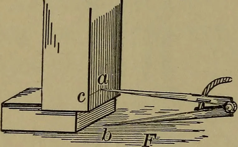 An illustration from Bench work in wood: a course of study and practice designed for the use of schools and colleges, 1902, leaf 31