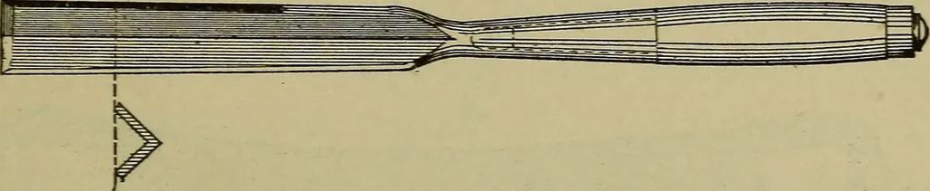An illustration from Bench work in wood: a course of study and practice designed for the use of schools and colleges, 1902, leaf 36